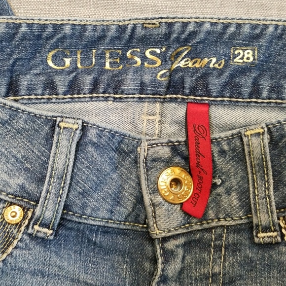 👄👄🔥🔥GUESS DareDevil Boot Cut SZ 28 - Picture 2 of 3